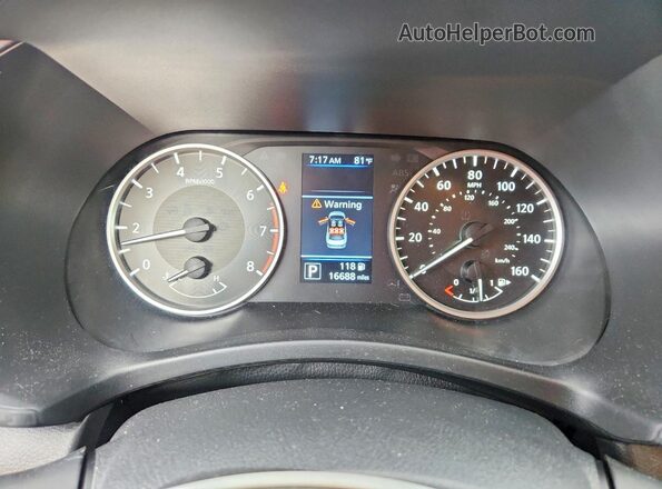 3N1AB8BV3SY222288 2025 NISSAN SENTRA Black Вид щитка приладів