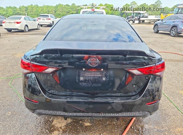 3N1AB8BV3SY222288 2025 NISSAN SENTRA Black Вид ззаду