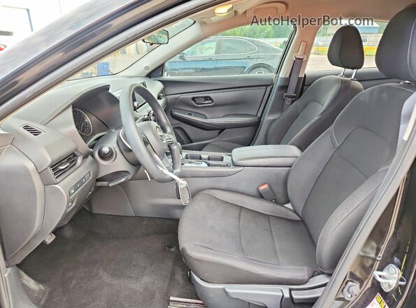 3N1AB8BV3SY222288 2025 NISSAN SENTRA Black Вид салону спереду