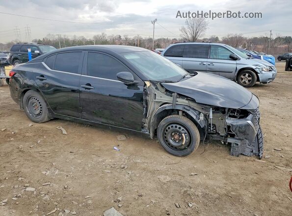3N1AB8BV3SY259308 2025 NISSAN SENTRA Black Передня права чверть