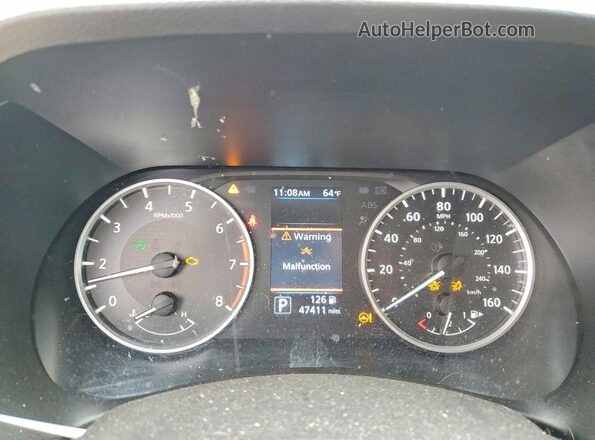 3N1AB8BV3SY259308 2025 NISSAN SENTRA Black Вид щитка приладів