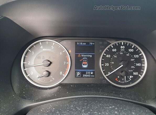 3N1AB8BV3SY292650 2025 NISSAN SENTRA Gray Widok zestawu wskaźników