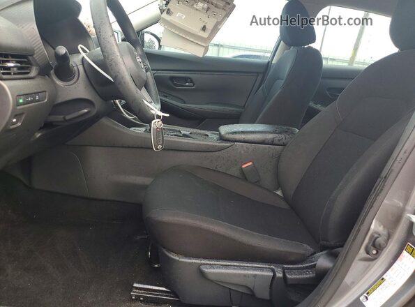 3N1AB8BV3SY292650 2025 NISSAN SENTRA Gray Widok wnętrza z przodu
