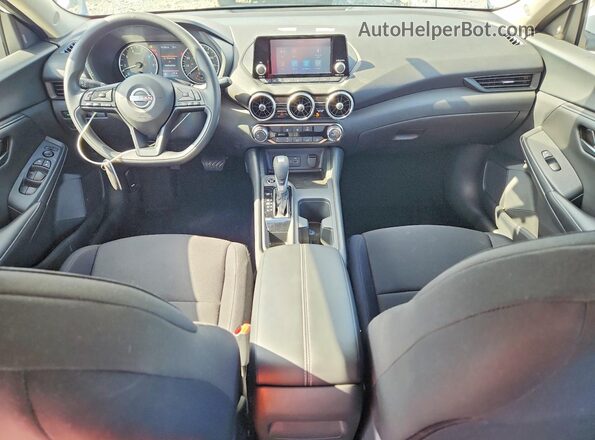 3N1AB8BV3SY402872 2025 NISSAN SENTRA White წინა პანელის ხედი