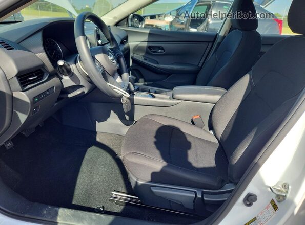 3N1AB8BV3SY402872 2025 NISSAN SENTRA White წინა სალონის ხედი