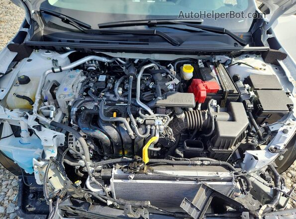 3N1AB8BV3SY402872 2025 NISSAN SENTRA White უკანა სალონის ხედი