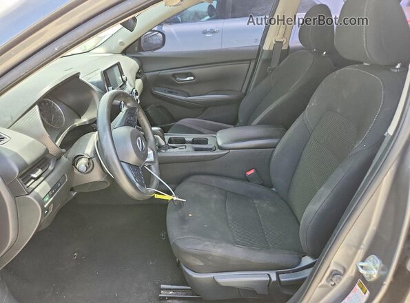 3N1AB8BV4NY247429 2022 NISSAN SENTRA Charcoal Vista interior delantera