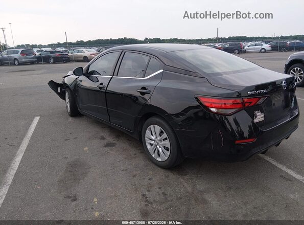3N1AB8BV4NY309301 2022 NISSAN SENTRA Black Rear left