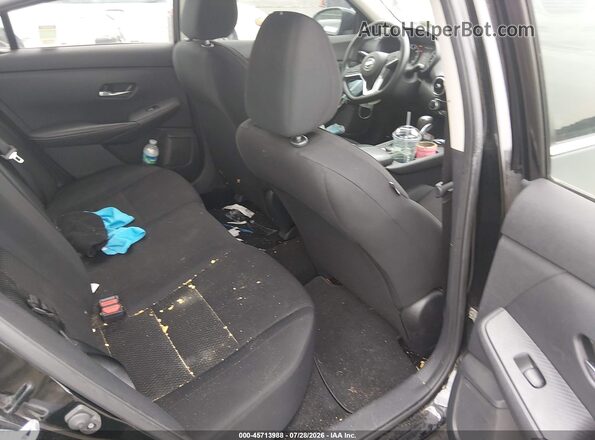 3N1AB8BV4NY309301 2022 NISSAN SENTRA Black VIN sticker view