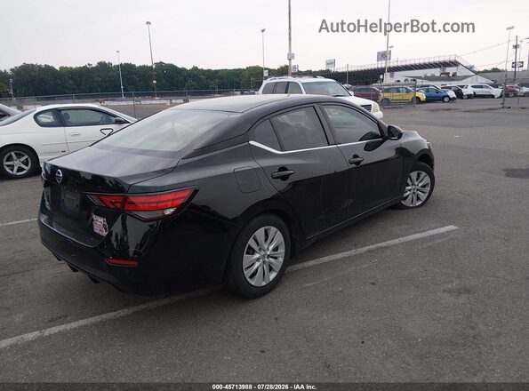 3N1AB8BV4NY309301 2022 NISSAN SENTRA Black Rear right