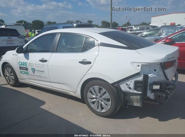 3N1AB8BV4SY211865 2025 NISSAN SENTRA White სალონის 360-გრადუსიანი ხედი