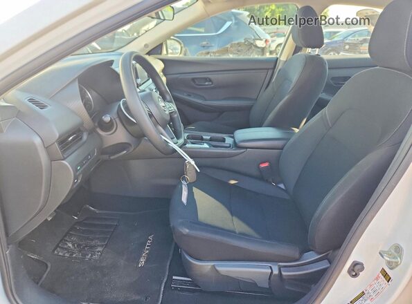 3N1AB8BV4SY258734 2025 NISSAN SENTRA White წინა სალონის ხედი