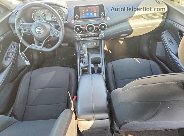 3N1AB8BV4SY258734 2025 NISSAN SENTRA White წინა პანელის ხედი