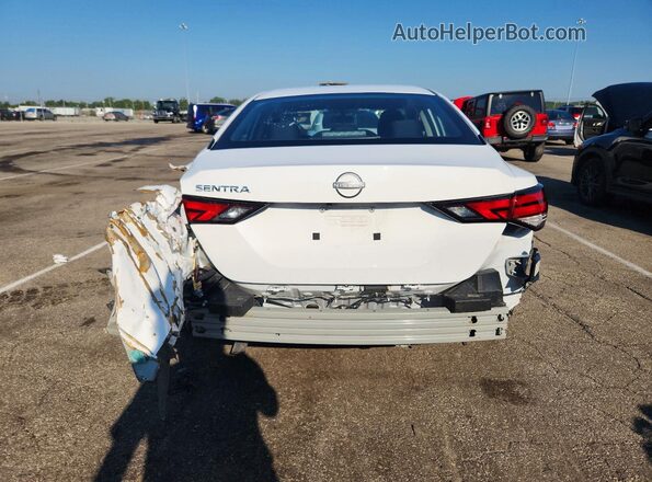 3N1AB8BV4SY258734 2025 NISSAN SENTRA White უკანა ხედი