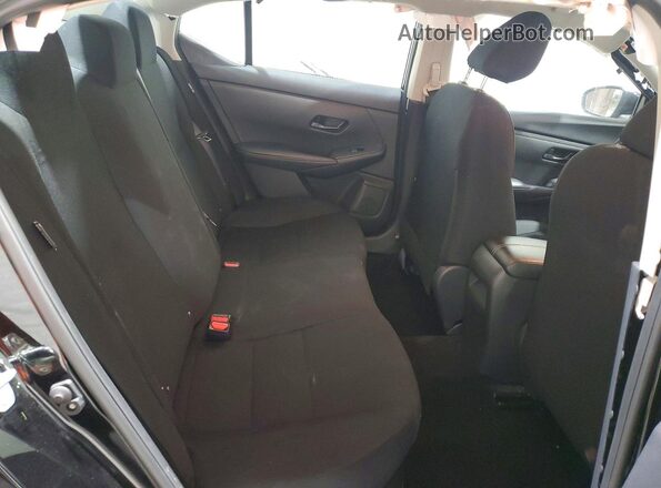 3N1AB8BV4SY307320 2025 NISSAN SENTRA Black უკანა სავარძლების ხედი