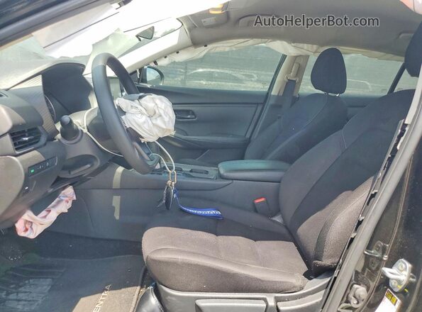 3N1AB8BV4SY331293 2025 NISSAN SENTRA Black Vista interior delantera