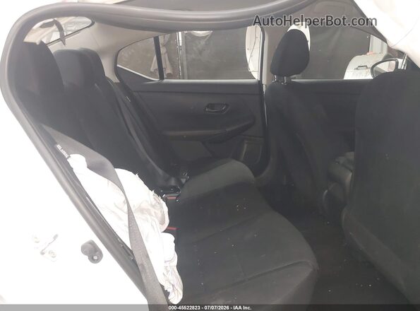 3N1AB8BV4SY358753 2025 NISSAN SENTRA White Vista de la etiqueta del VIN