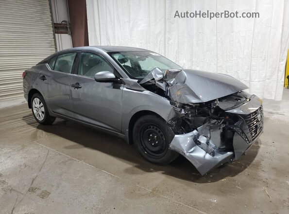 3N1AB8BV4SY382244 2025 NISSAN SENTRA Gray VIN კოდის სტიკერის ხედი