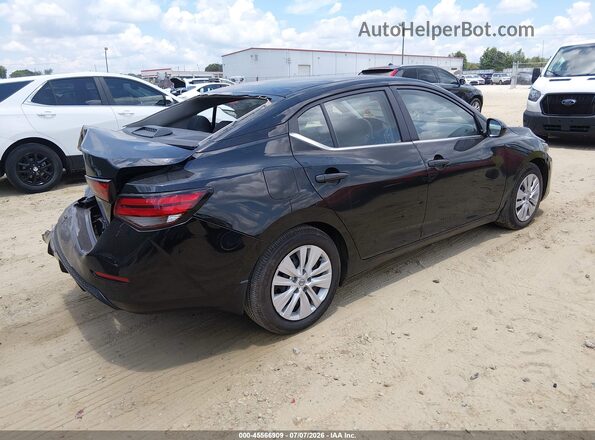 3N1AB8BV4SY384107 2025 NISSAN SENTRA Black Հետևի աջ
