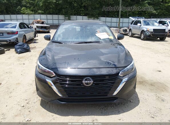 3N1AB8BV4SY384107 2025 NISSAN SENTRA Black Սարքավորումների վահանակի տեսք