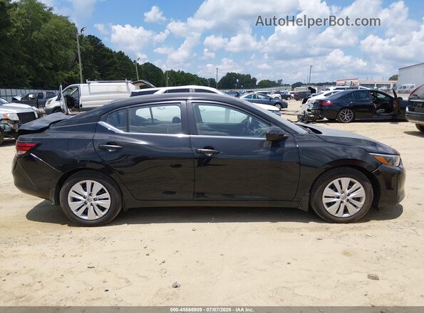 3N1AB8BV4SY384107 2025 NISSAN SENTRA Black Սալոնի հետևի տեսք