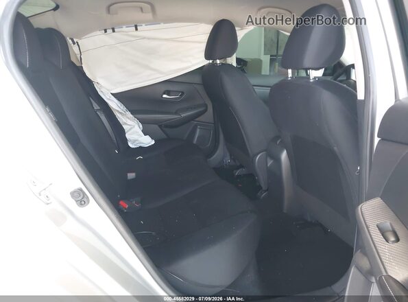 3N1AB8BV5LY218549 2020 NISSAN SENTRA Silver VIN კოდის სტიკერის ხედი