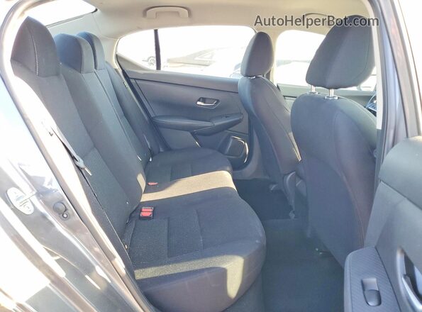 3N1AB8BV5NY240604 2022 NISSAN SENTRA Charcoal Հետևի նստատեղերի տեսք