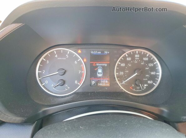 3N1AB8BV5NY240604 2022 NISSAN SENTRA Charcoal Սարքավորումների վահանակի տեսք