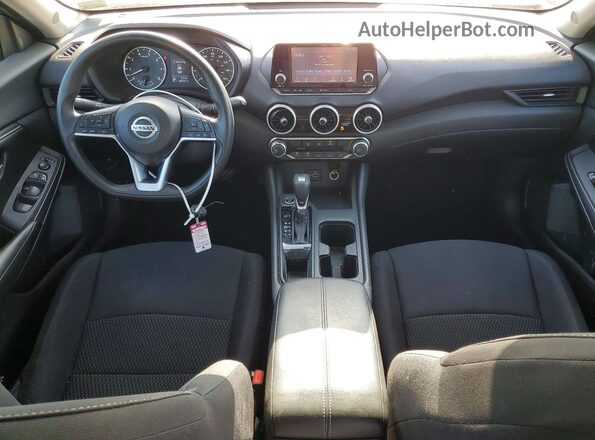 3N1AB8BV5NY240604 2022 NISSAN SENTRA Charcoal Առջևի վահանակի տեսք
