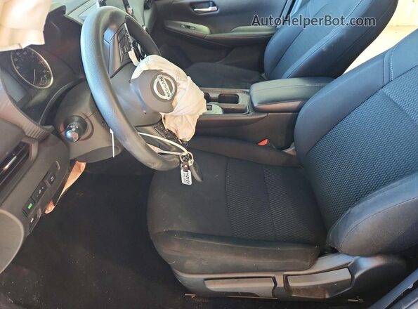 3N1AB8BV5PY296089 2023 NISSAN SENTRA Silver Widok wnętrza z przodu