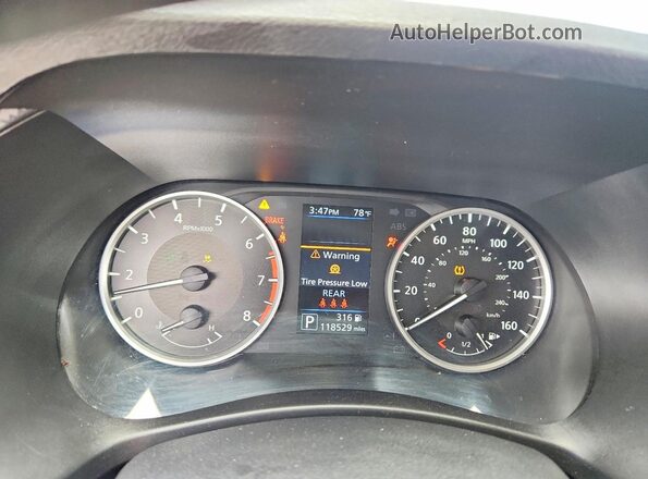 3N1AB8BV5RY218687 2024 NISSAN SENTRA White ხელსაწყოთა პანელის ხედი