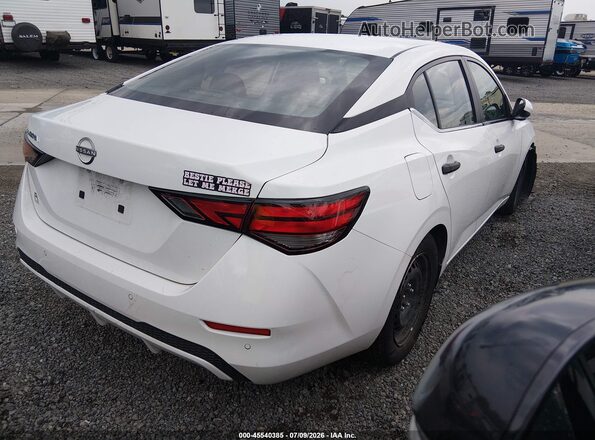 3N1AB8BV5RY300290 2024 NISSAN SENTRA Белый Задняя правая четверть