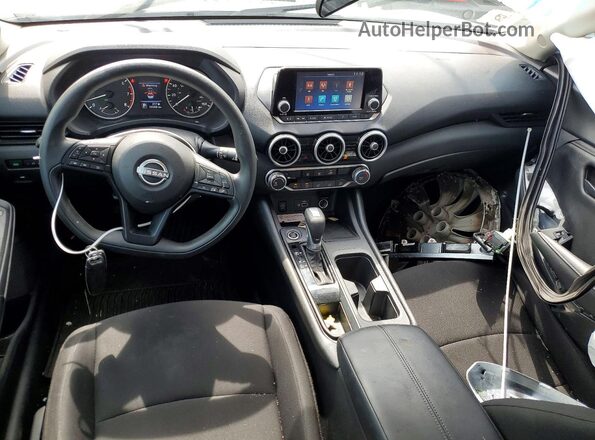 3N1AB8BV5SY234460 2025 NISSAN SENTRA White Вид панелі приладів