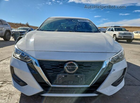 3N1AB8BV6LY222125 2020 NISSAN SENTRA White Դիմացի տեսք