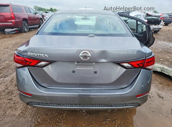 3N1AB8BV6LY291798 2020 NISSAN SENTRA Gray Вид ззаду