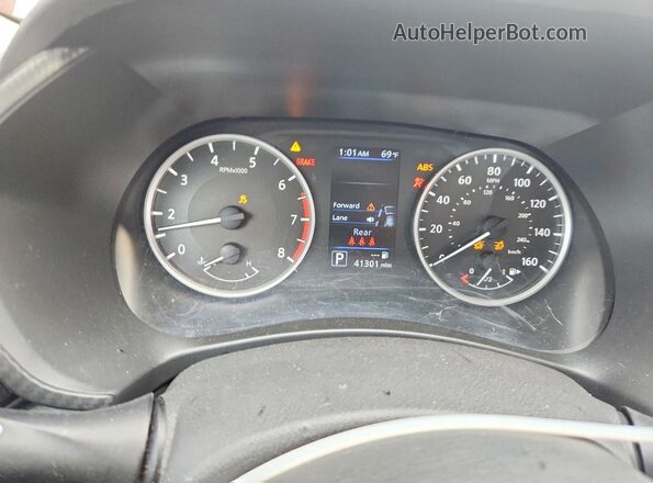 3N1AB8BV6LY291798 2020 NISSAN SENTRA Gray Вид щитка приладів