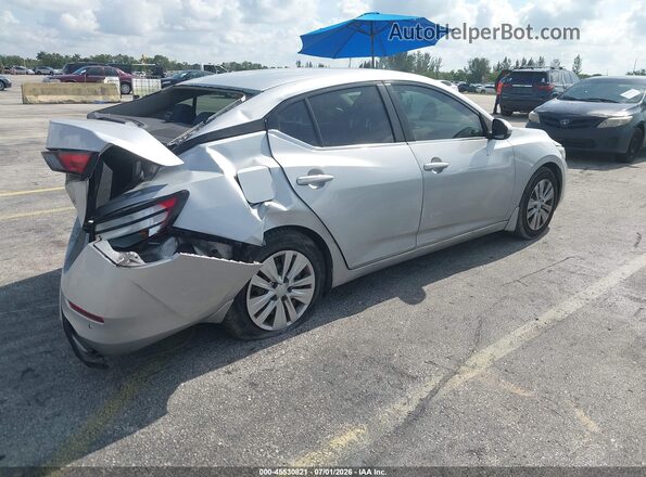 3N1AB8BV6MY239539 2021 NISSAN SENTRA Silver Tył prawy