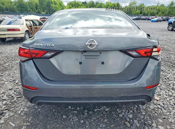 3N1AB8BV6MY261086 2021 NISSAN SENTRA Gray უკანა ხედი