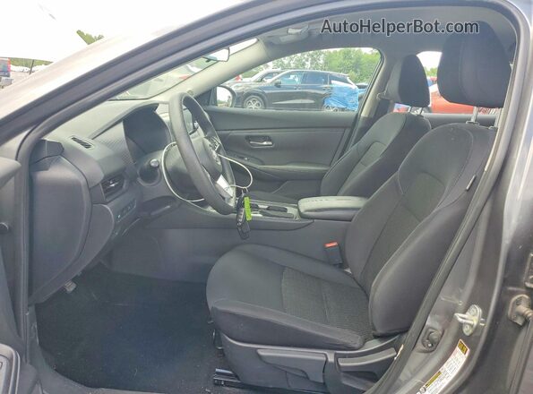 3N1AB8BV6MY261086 2021 NISSAN SENTRA Gray წინა სალონის ხედი