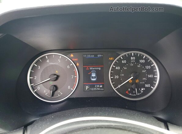 3N1AB8BV6MY261086 2021 NISSAN SENTRA Gray ხელსაწყოთა პანელის ხედი