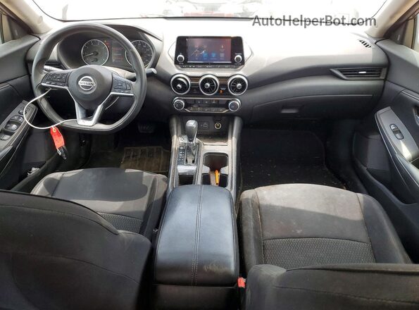 3N1AB8BV6MY266806 2021 NISSAN SENTRA Серый Вид панели приборов