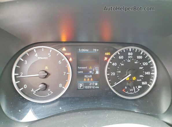 3N1AB8BV6MY290264 2021 NISSAN SENTRA Black Vista del cuadro de instrumentos
