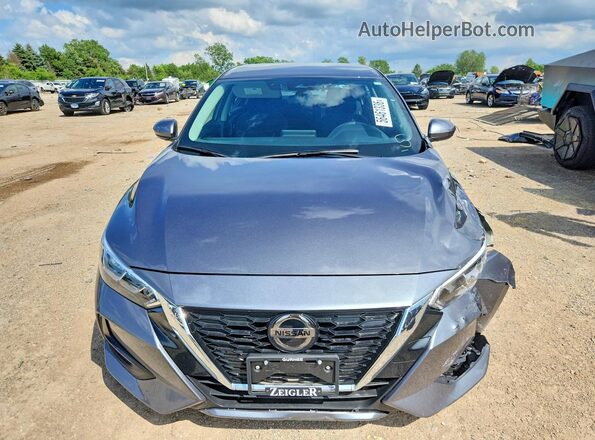 3N1AB8BV6MY290748 2021 NISSAN SENTRA Gray Vista frontal