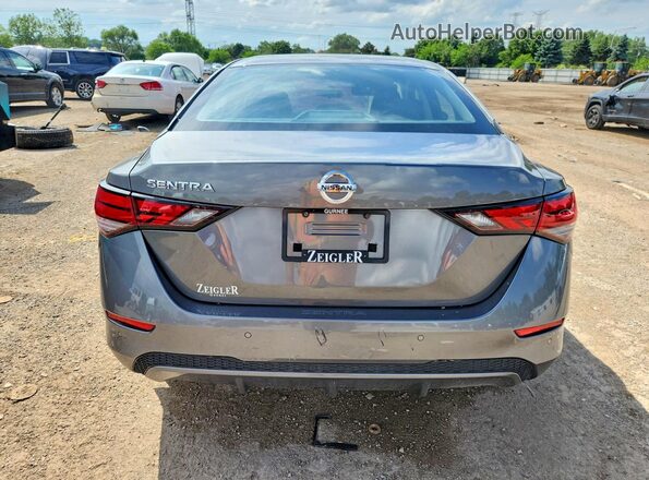 3N1AB8BV6MY290748 2021 NISSAN SENTRA Gray Vista trasera