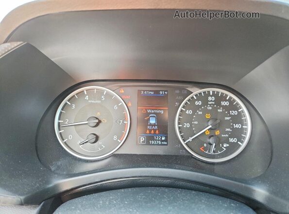 3N1AB8BV6MY290748 2021 NISSAN SENTRA Gray Vista del cuadro de instrumentos
