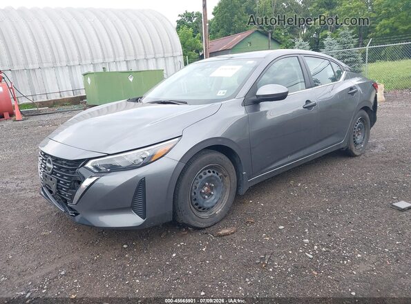 3N1AB8BV6SY230398 2025 NISSAN SENTRA Gray Vista tres cuartos delantera izquierda