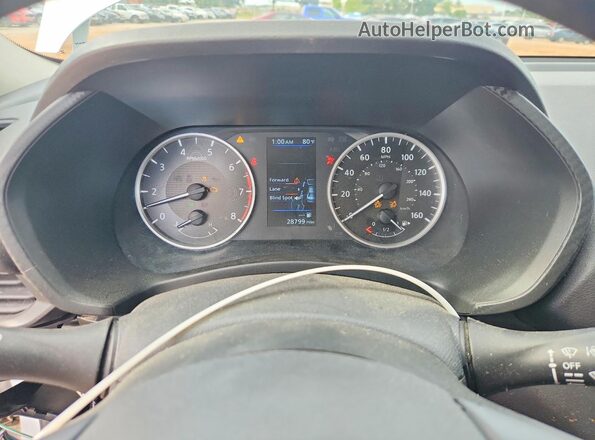 3N1AB8BV6SY295980 2025 NISSAN SENTRA White Вид щитка приладів