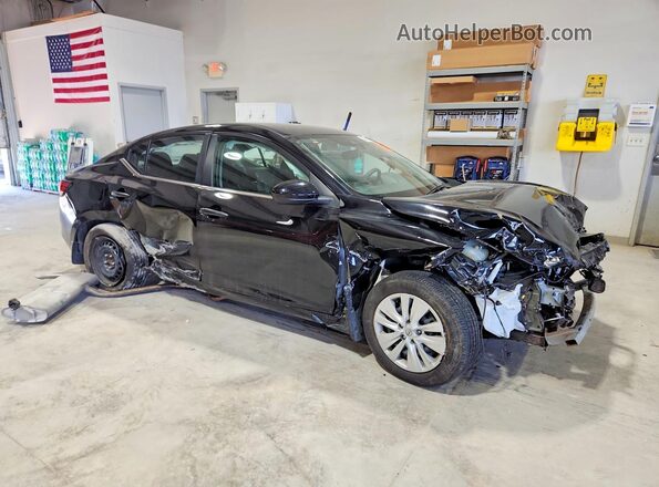 3N1AB8BV6SY367339 2025 NISSAN SENTRA Черный Передняя правая четверть