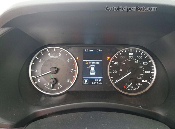 3N1AB8BV6SY415390 2025 NISSAN SENTRA Black Instrument cluster view