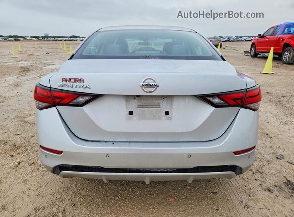 3N1AB8BV7LY259684 2020 NISSAN SENTRA Silver Հետևի տեսք